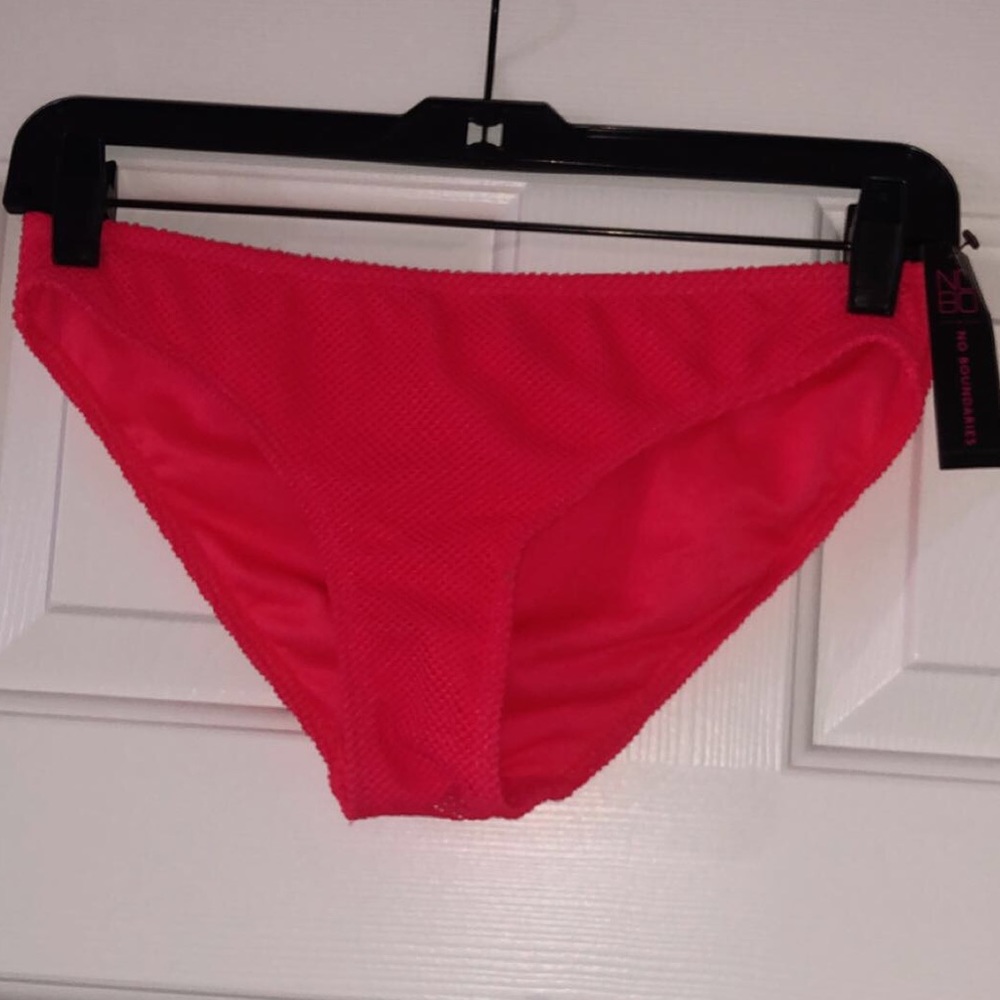 Hot red/pink bathing suit bottoms